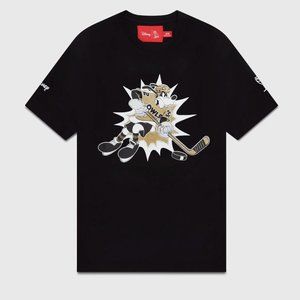 DISNEY / OVO ® GOOFY "OWLS" T-SHIRT - BLACK